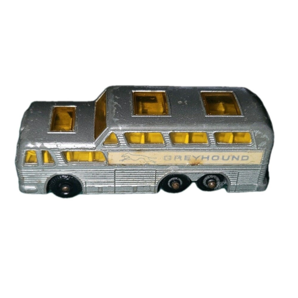 Matchbox Lesney #66 Coach Greyhound Bus Made In England Toy Car Series 1966
